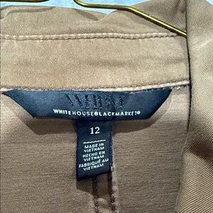 White House Black Market Camel Jacket